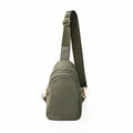 The River Sling Bag with Solid Strap | Olive