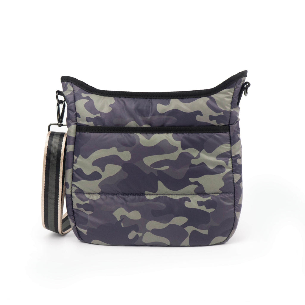 The Carina Puffer Crossbody - Camo