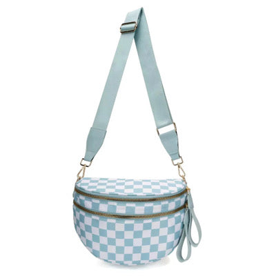 The Avril | Checkered Sling Crossbody Bag