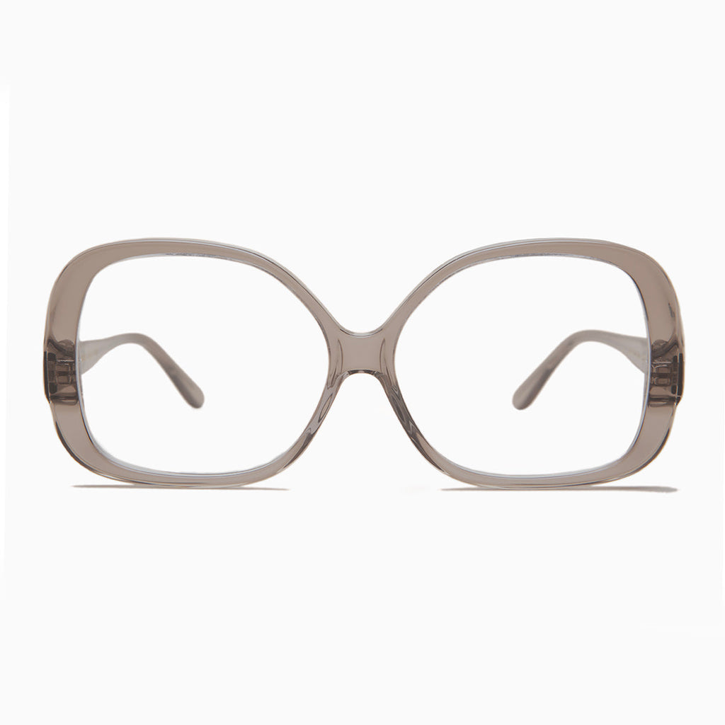 Gray Square Blue Light Blocker Glasses - Jane