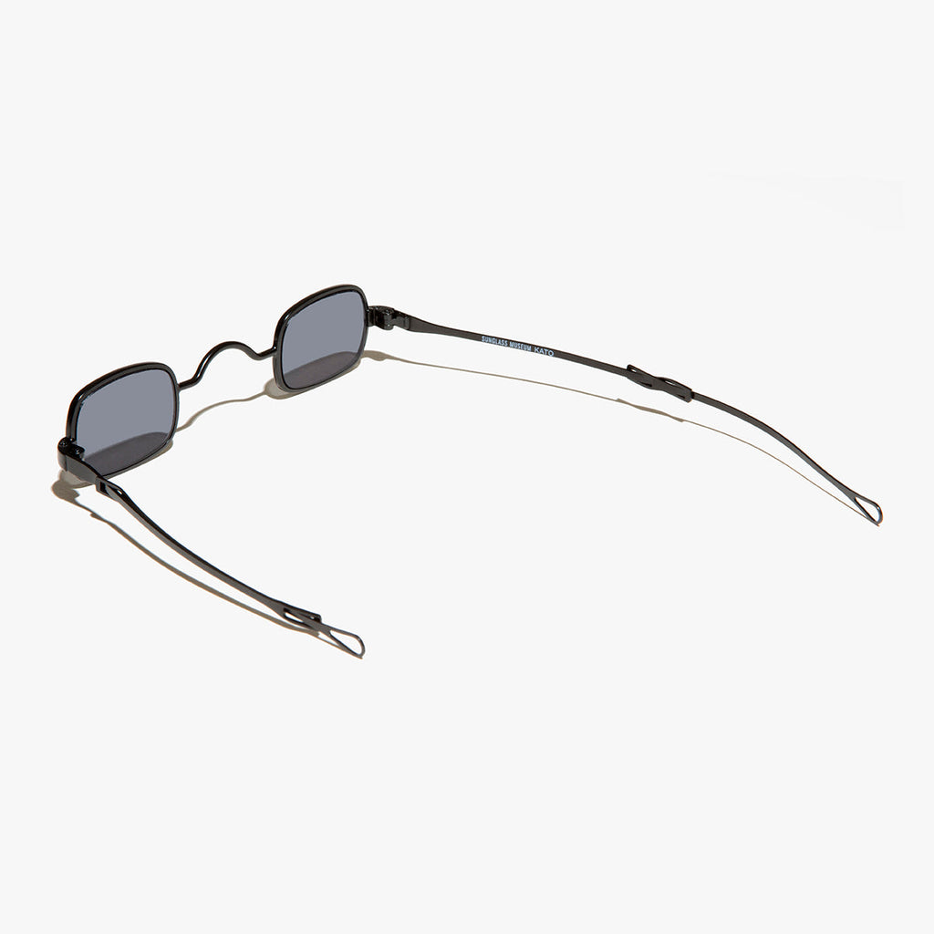 Tiny Rectangular Spectacle Sunglass with Sliding Temples - Kane