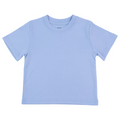 Kids Solid Tee in Light Blue