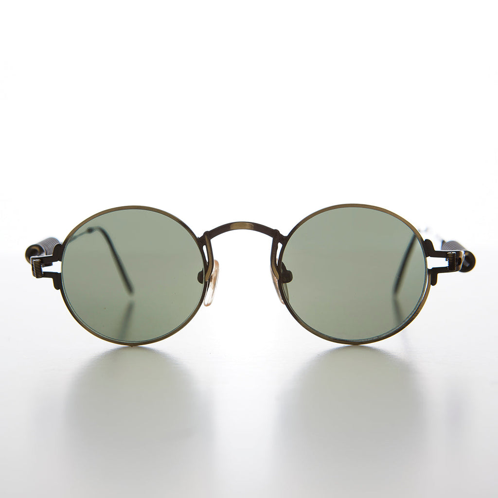Coil Temple Metal Steampunk Vintage Sunglasses - Kink