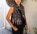 Handmade Batik Scarf - Cotton - Foliage