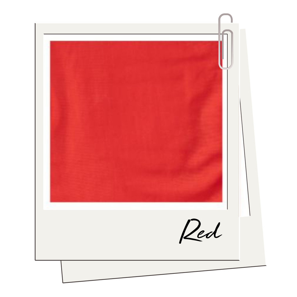 Kids Solid Tee in Engine Red