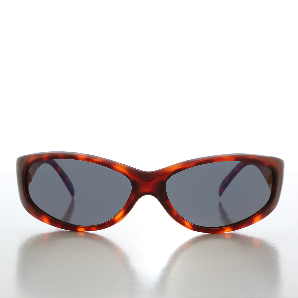 Unisex Sporty Wrap Sunglasses - Laurel