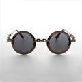 Round Vintage Sunglass with Chain Bridge - Link