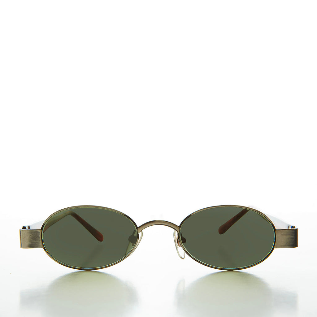 90s Oval Micro Sunglasses - Luna