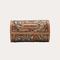 Loyal West Canyon Jewellery Case Handtooled Leather - Whiskey & Water