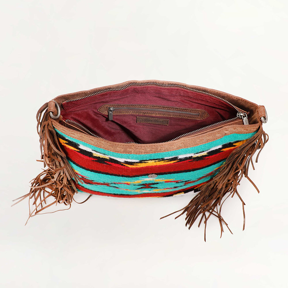 Loyal West Long Chap Cowhide Tassle Bag