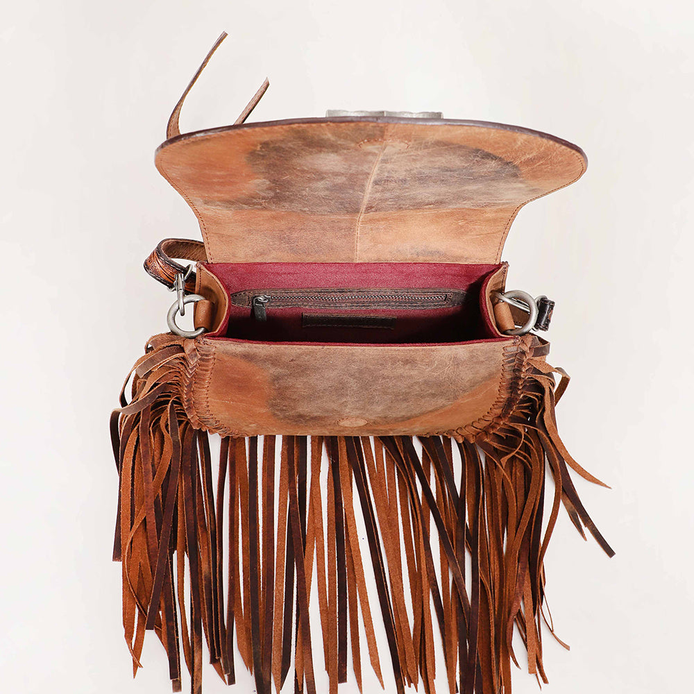 Loyal West Desert Dahilia Tassle Bag