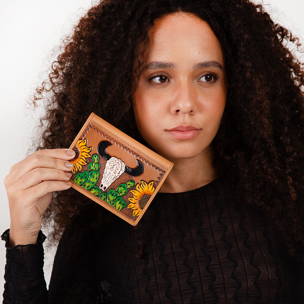 Loyal West Meadow Steer Cardholder