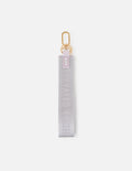Lavender Oversized Logo Keychain