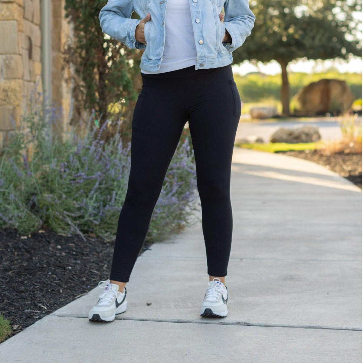 Black Luxe Leggings