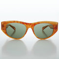 Rectangular Frame Cat Eye Vintage Sunglass  - Marion