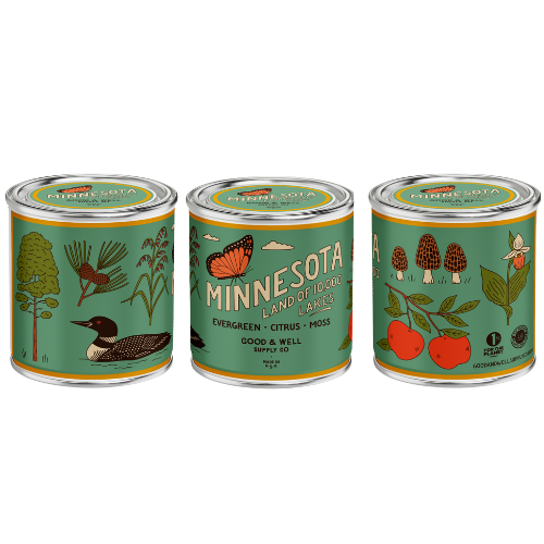 Minnesota State Candle