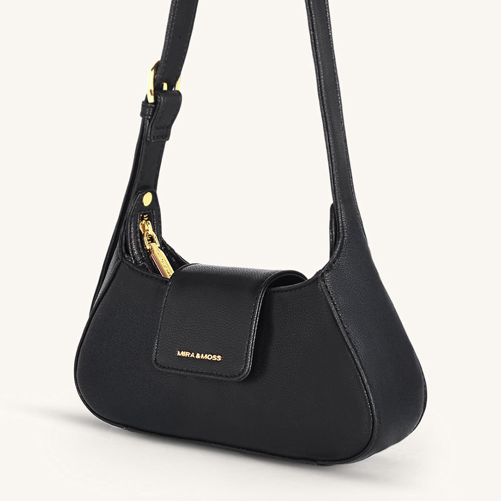 Mira & Moss Graciela Petite Shoulder Bag - Black