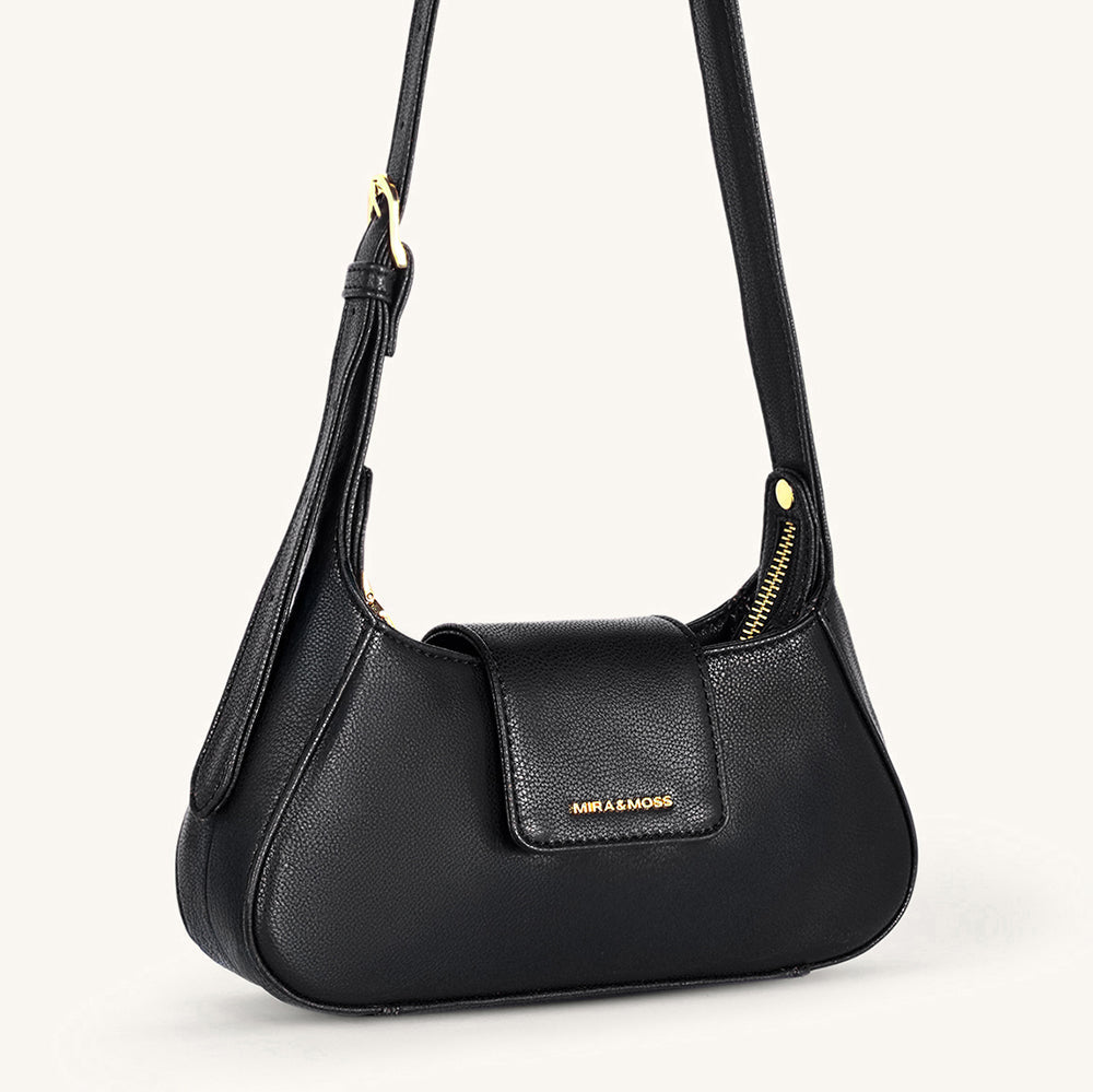 Mira & Moss Graciela Petite Shoulder Bag - Black