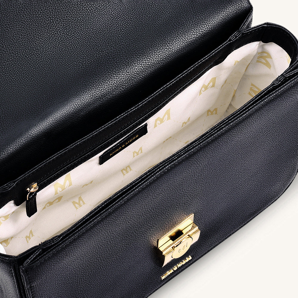 Mira & Moss Ravenne Shoulder Bag - Black