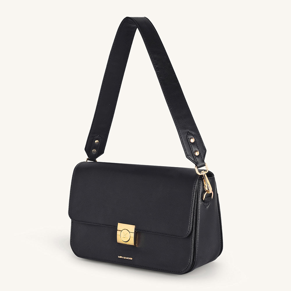 Mira & Moss Ravenne Shoulder Bag - Black