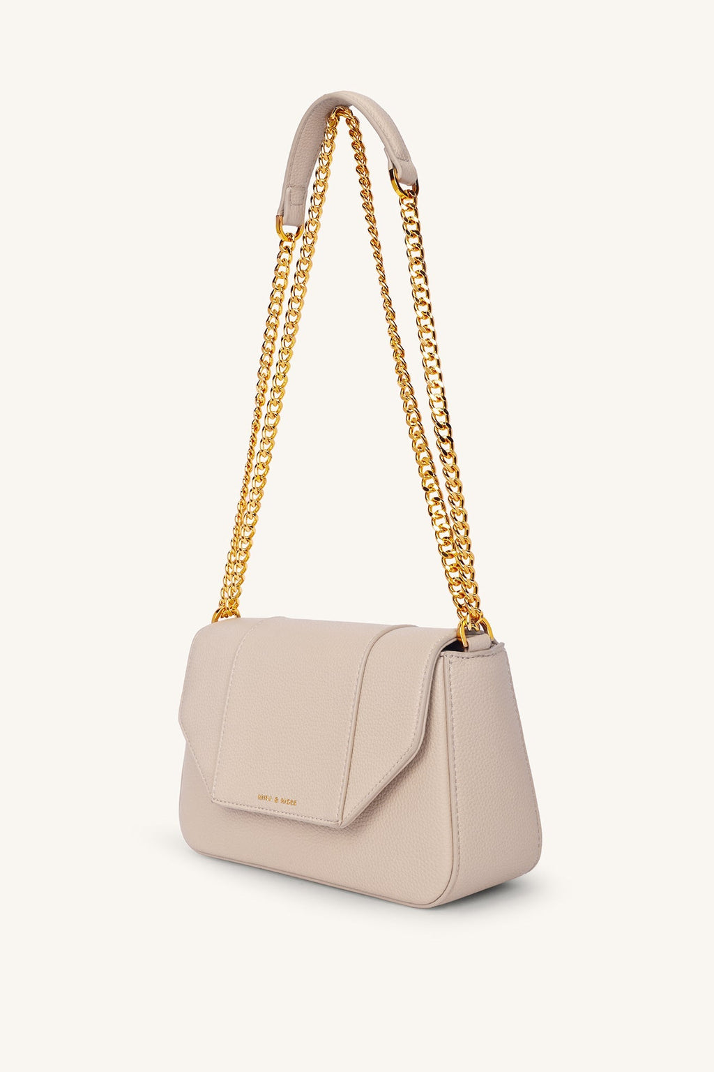 Mira & Moss Aveline Flap Crossbody - Pearl