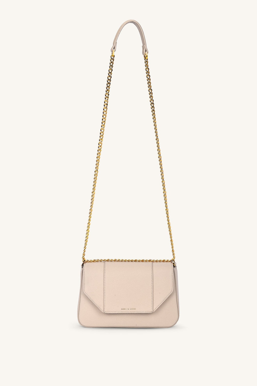 Mira & Moss Aveline Flap Crossbody - Pearl