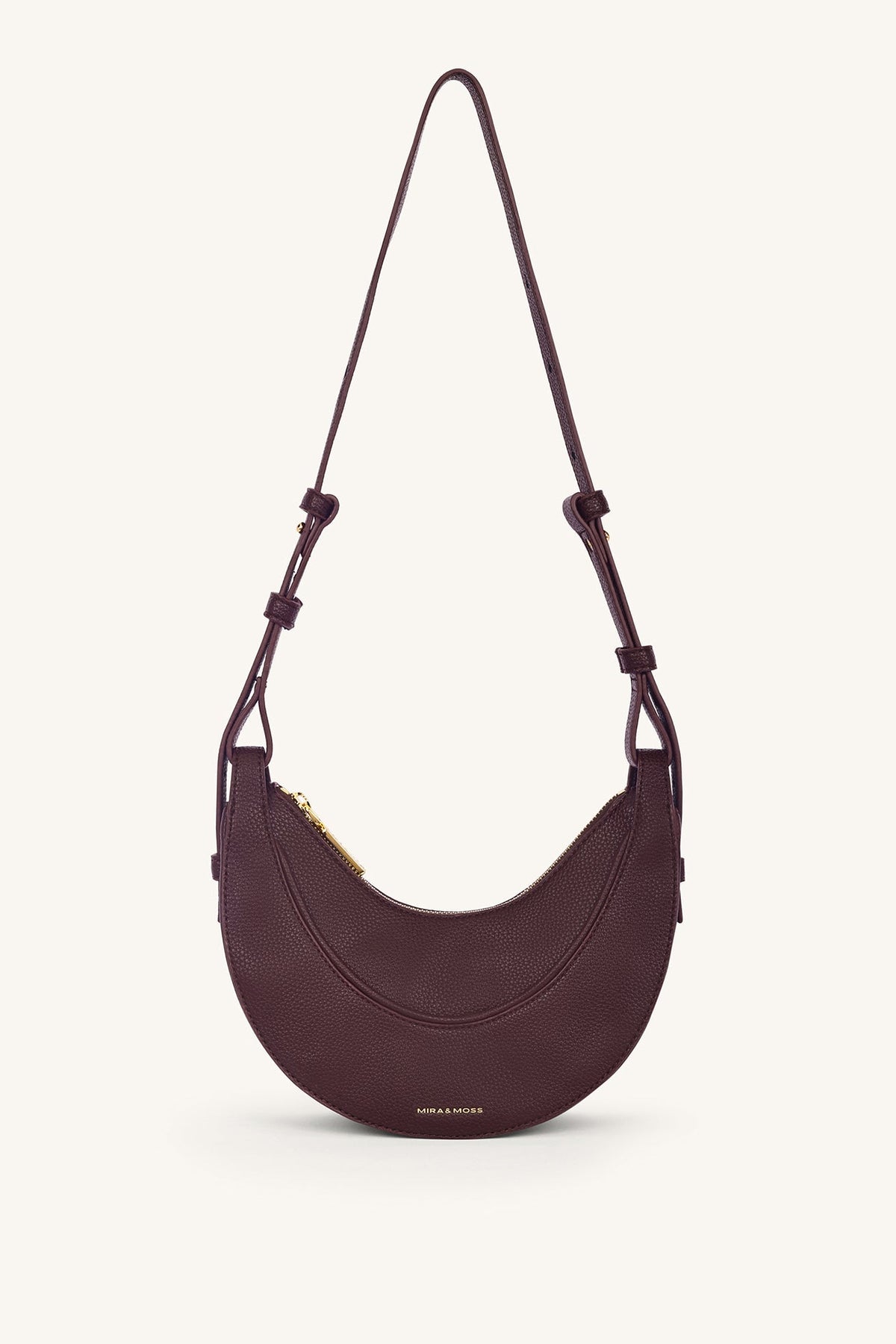 Mira & Moss Esme Luna Shoulder Bag - Claret