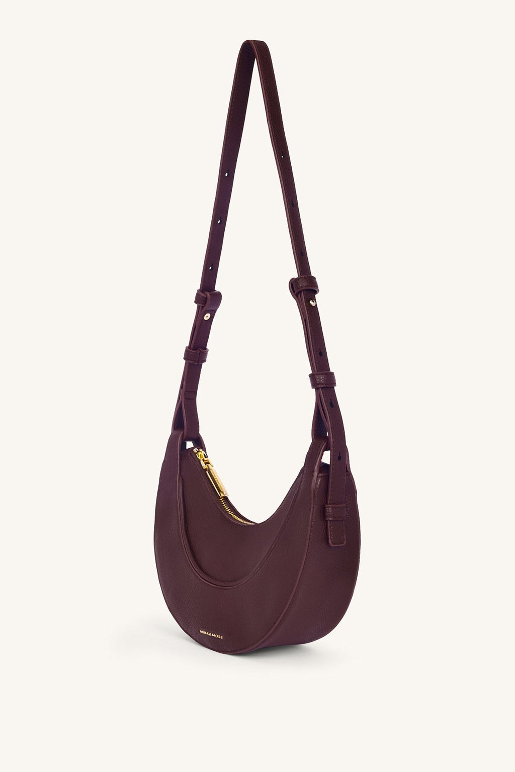 Mira & Moss Esme Luna Shoulder Bag - Claret