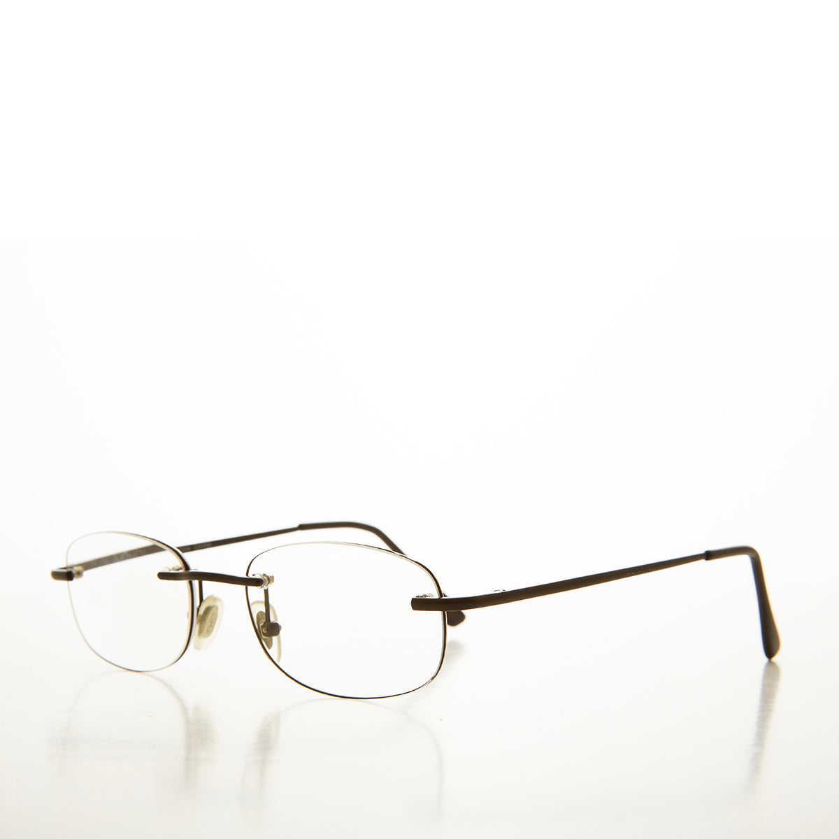 Rimless Oval Reading Glasses - Molton