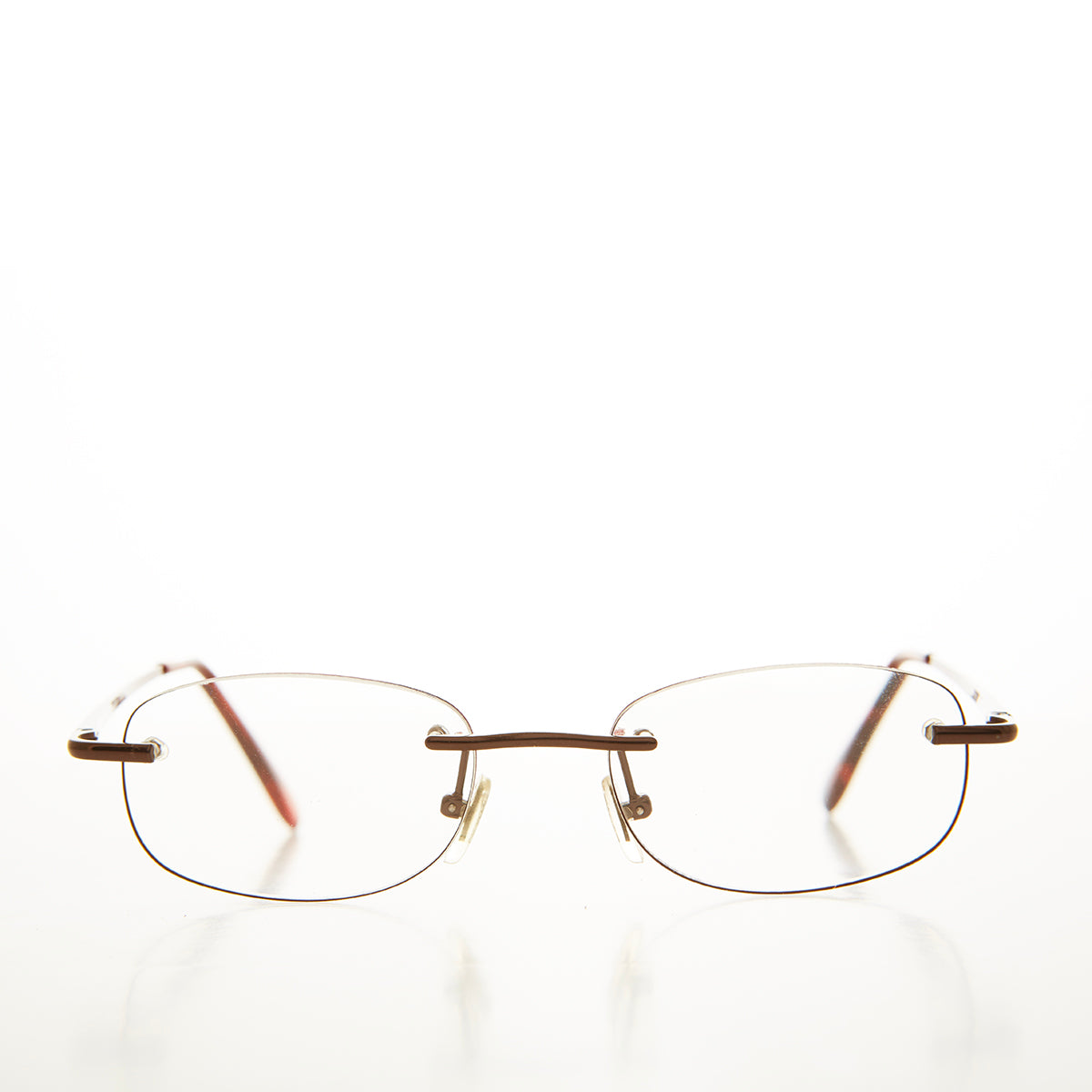 Rimless Oval Reading Glasses - Molton