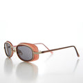 Small Goggle Side Shield 90s Vintage Sunglass - Mythic