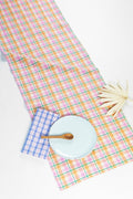 Marguerite Plaid Runner