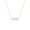 Mini "ADHD" Diamond Nameplate