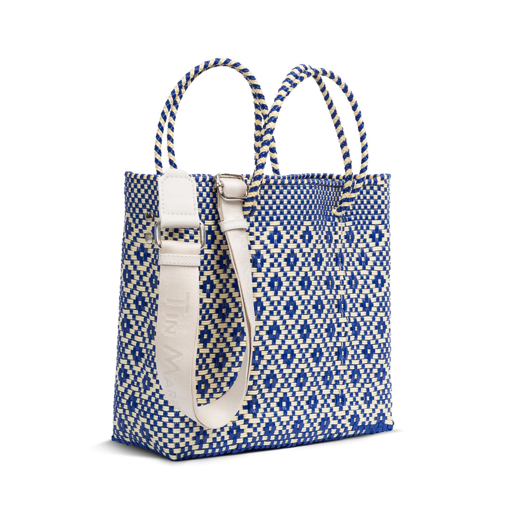 Mixte Large Woven Crossbody Bag