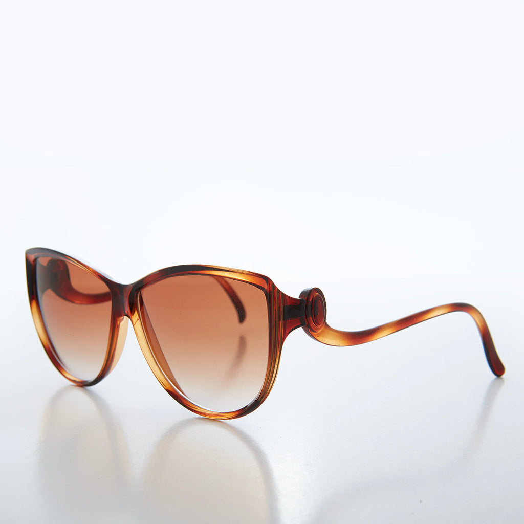 Glamorous Cat Eye Vintage Sunglasses - Nina