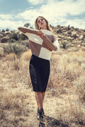 ESSENTIAL PONTE SKIRT SHORT