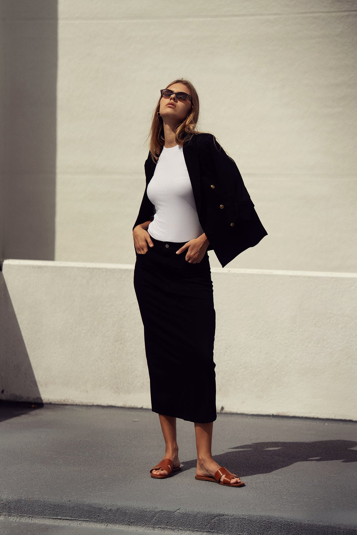 STRETCH SUMMER  BLAZER