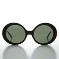 Oversized Round Mod Vintage Sunglasses - Opal