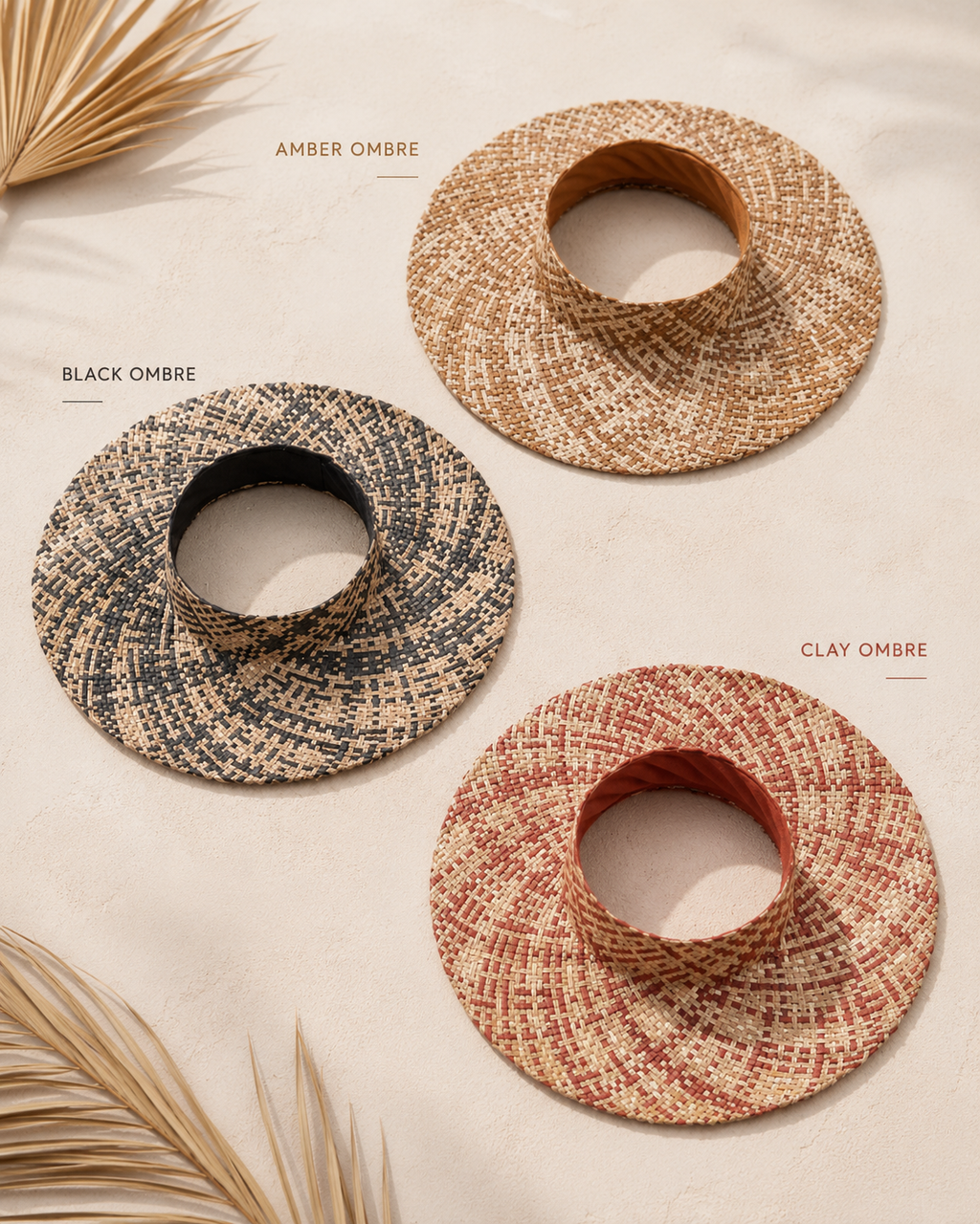 Ombre Holiday Papale Sun Hat