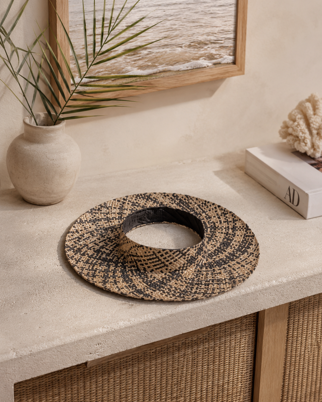 Ombre Holiday Papale Sun Hat