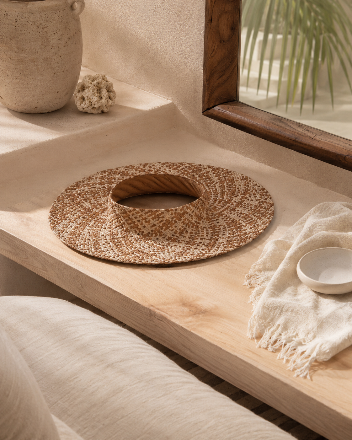 Ombre Holiday Papale Sun Hat