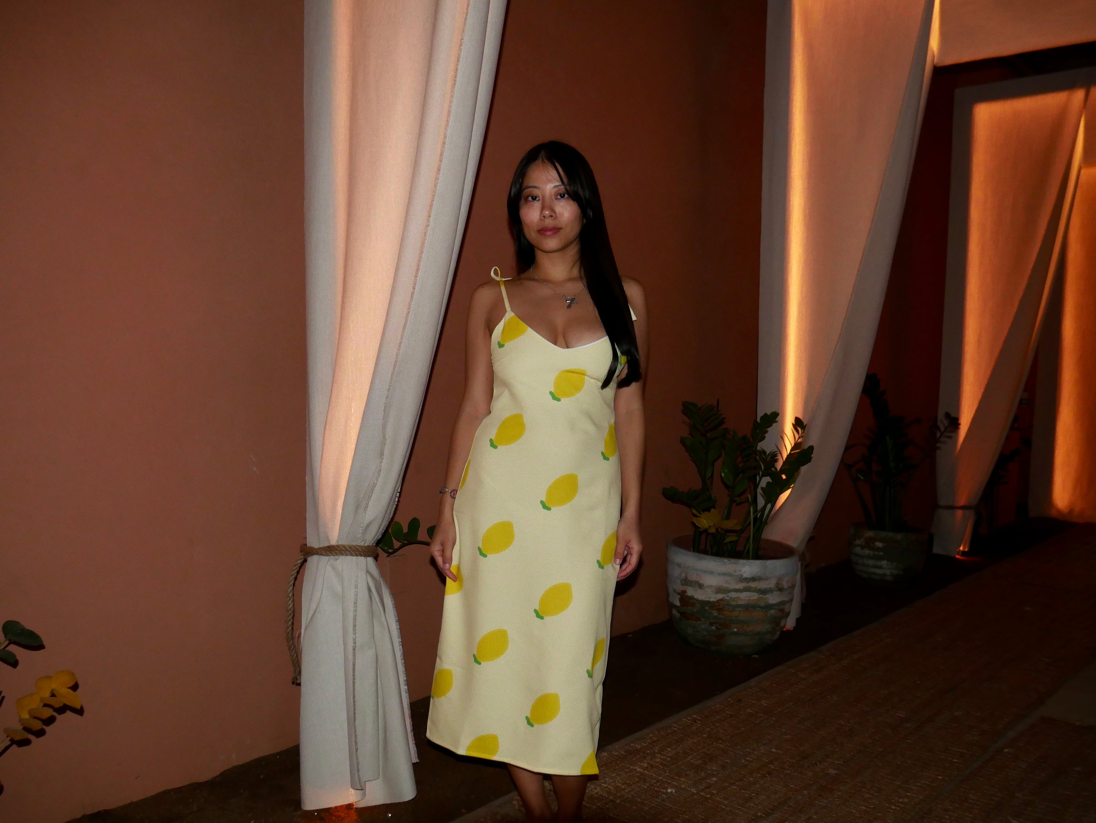 Malia Dress - Lemon