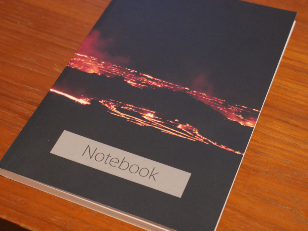 Lava Flow Notebook