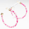 Hoops - Pink Confetti