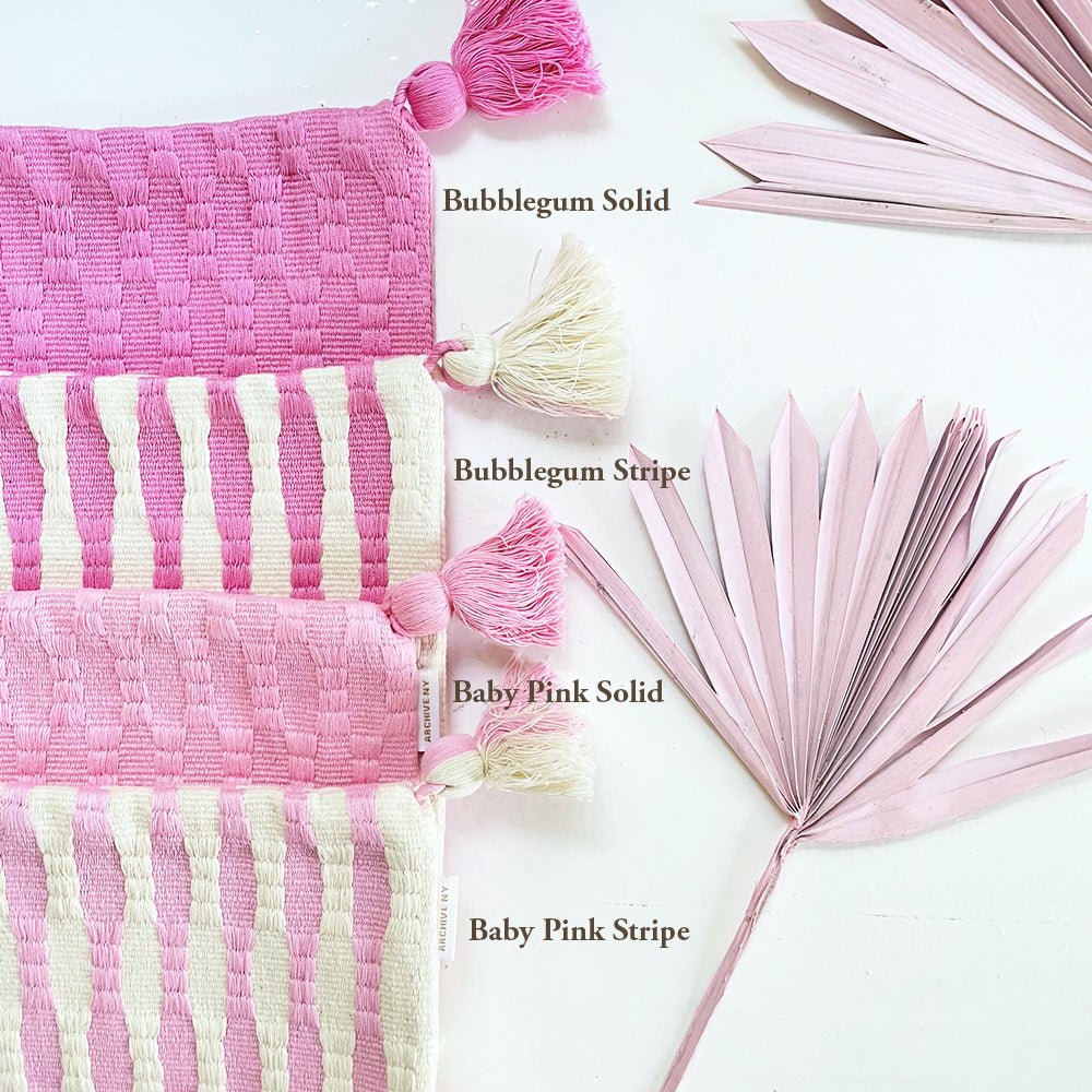Antigua Pillow - Bubblegum Pink