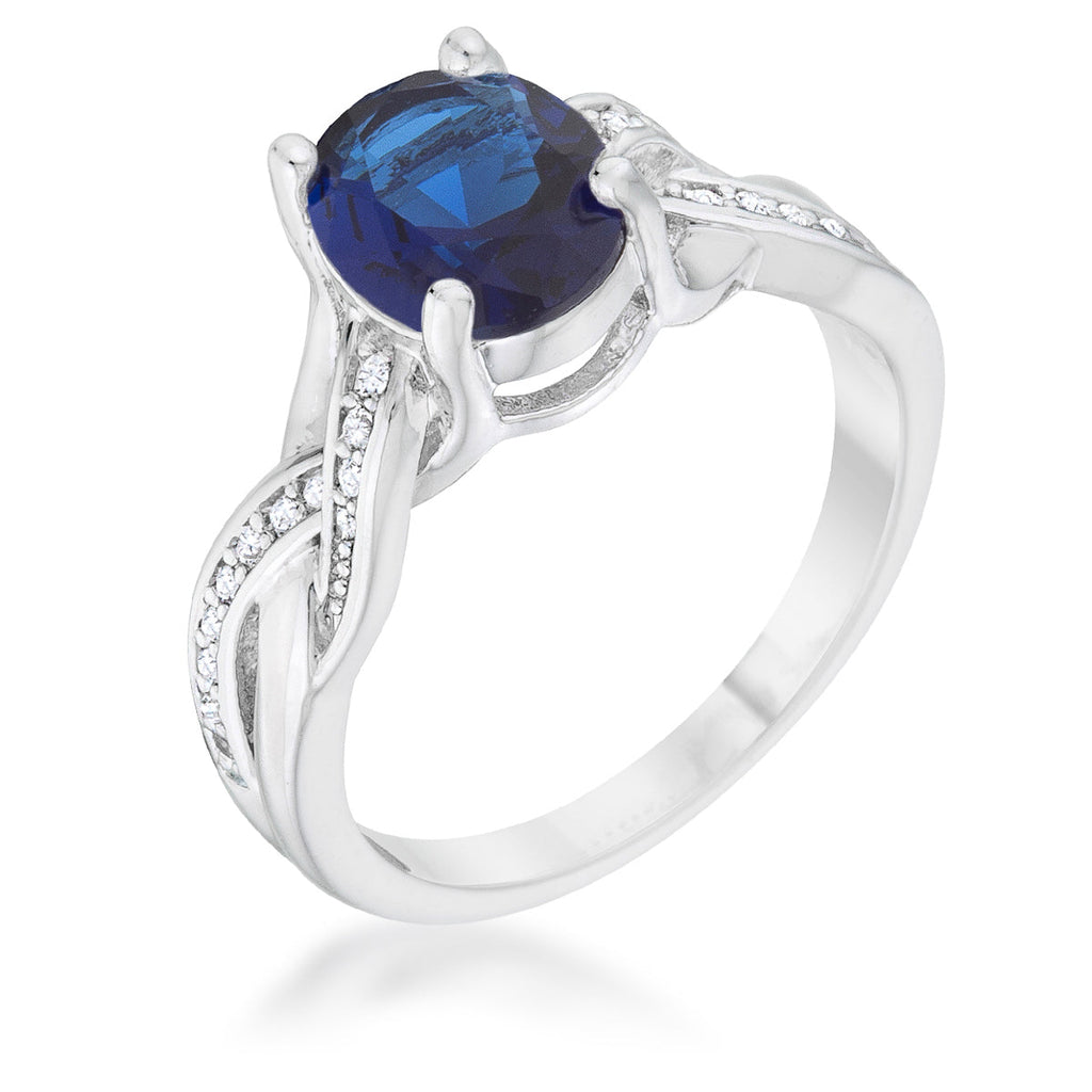 Avera Justine 2ct Cubic Zirconia Classic Oval Ring