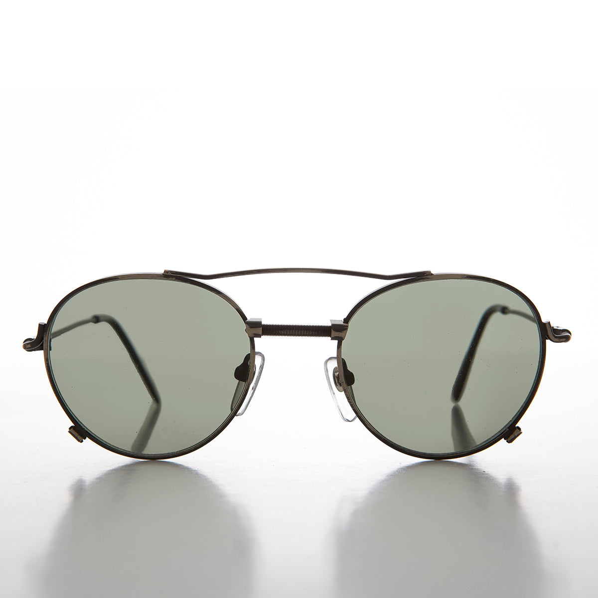 Round Aviator with Industrial Accents - Ray