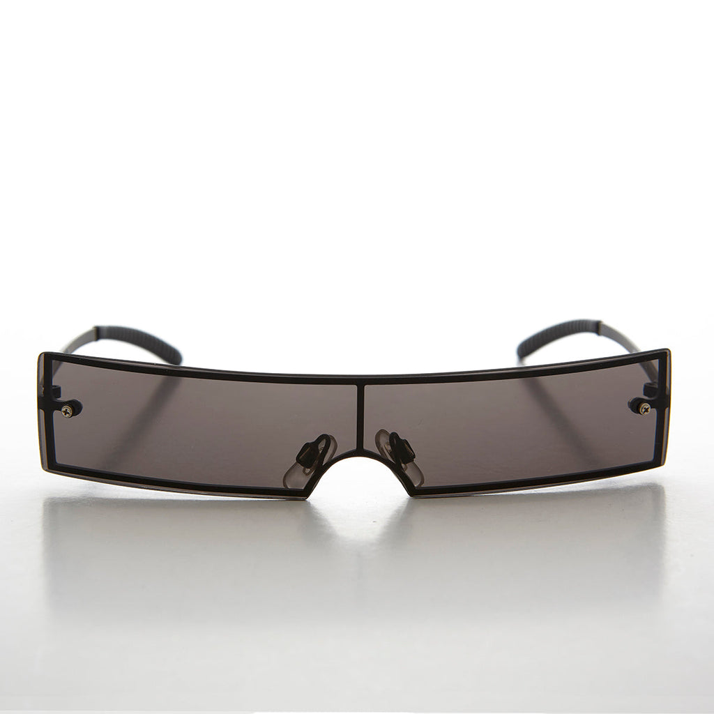 Futuristic Punk Goth Rave 1990s Vintage Sunglass - Revamp