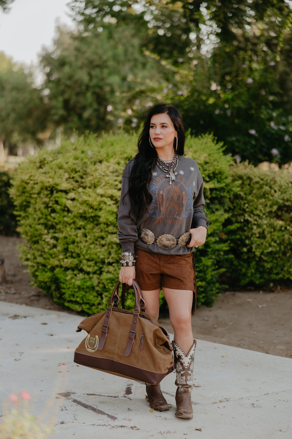 God Bless Horses Pullover