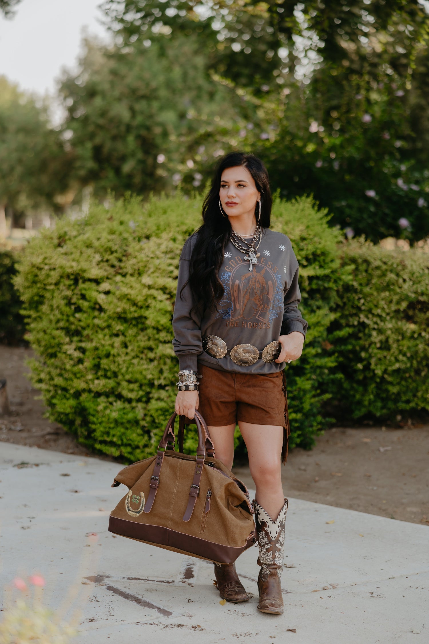 God Bless Horses Pullover